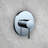Topcraft 10-Inch Round Wall-Mounted Rain Shower System-88712970