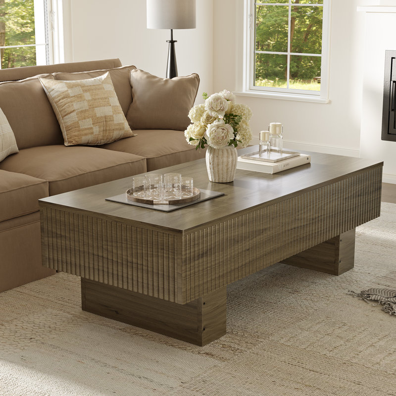 Table basse 47,2 po, Gris