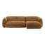 Sonique Chaise Sectional Caramel LAF-877822482