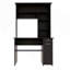 Hutch Desk, Multiple Shelves, Keyboard Tray, CPU Anel, One Drawer -Black-73629260