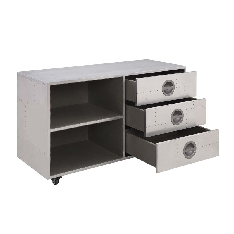 Armoire en aluminium à 3 tiroirs