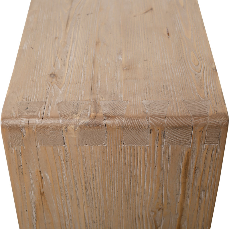 Waterfall Solid Wood Console Table, 31.1" H x 48" W x 11.8" D