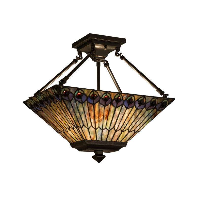 Yogyakarta 2 - Light Semi Flush Mount