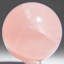 Polished Rose Quartz Sphere from Madagascar (0.24 lbs)