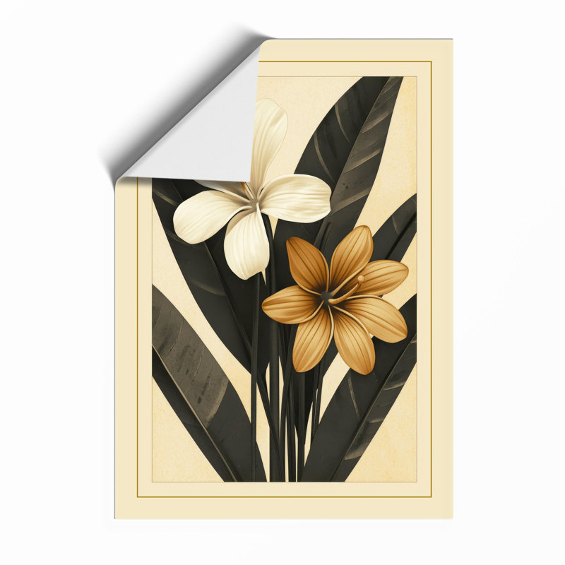Two Studies Botanical - Print, Unframed, A4 - 29.7 x 21.0 cm