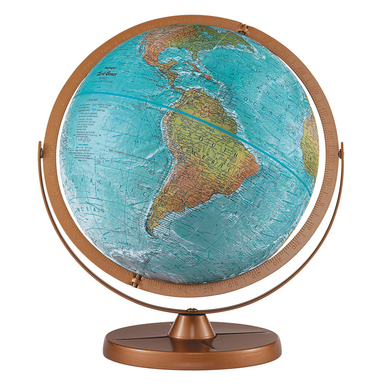Globe terrestre atlantis