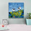 Deux moutons - peinture sur toile tendue-1507329561