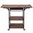 Heat Press Table 3Tier Movable Heat Press Stand Foldable with Wheels Brown