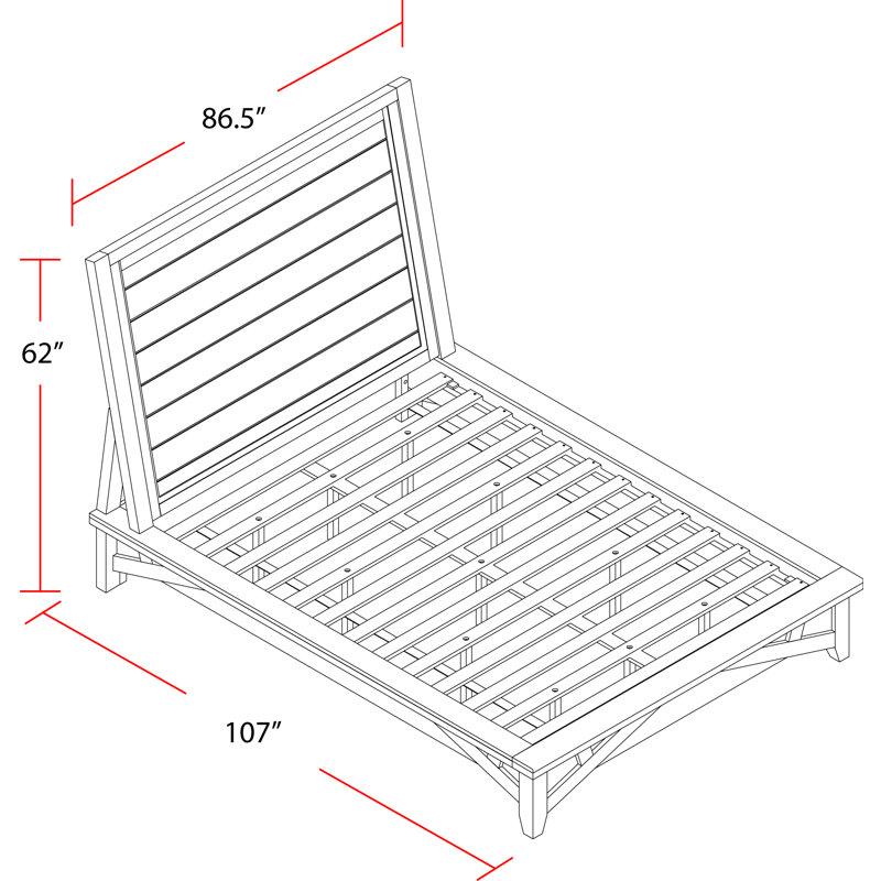 Bankhead Upholstered Platform Bed, King