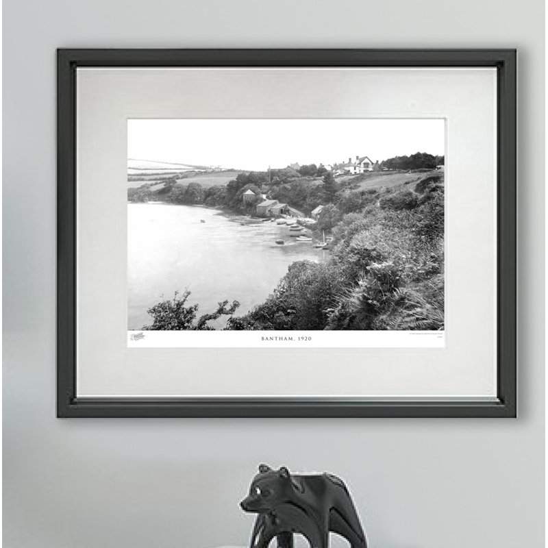 Bantham, 1920 - Single Picture Frame Print, 45cm H x 60cm W x 2.3cm D
