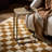 Pixie End Table-Grey Stripe Travertine