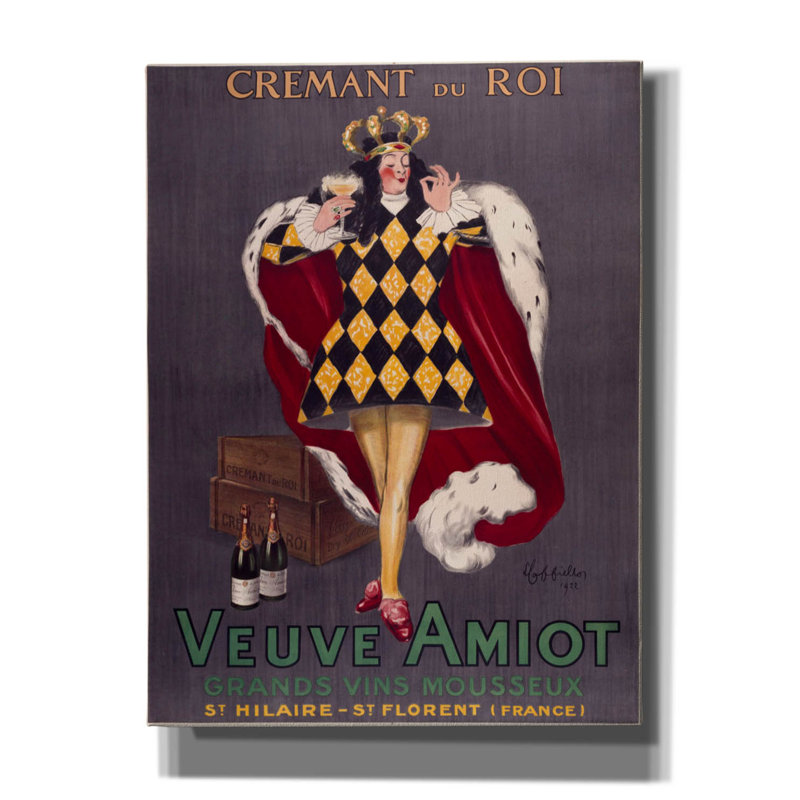 "Veuve Amiot Cappiello King" par Vintage Posters