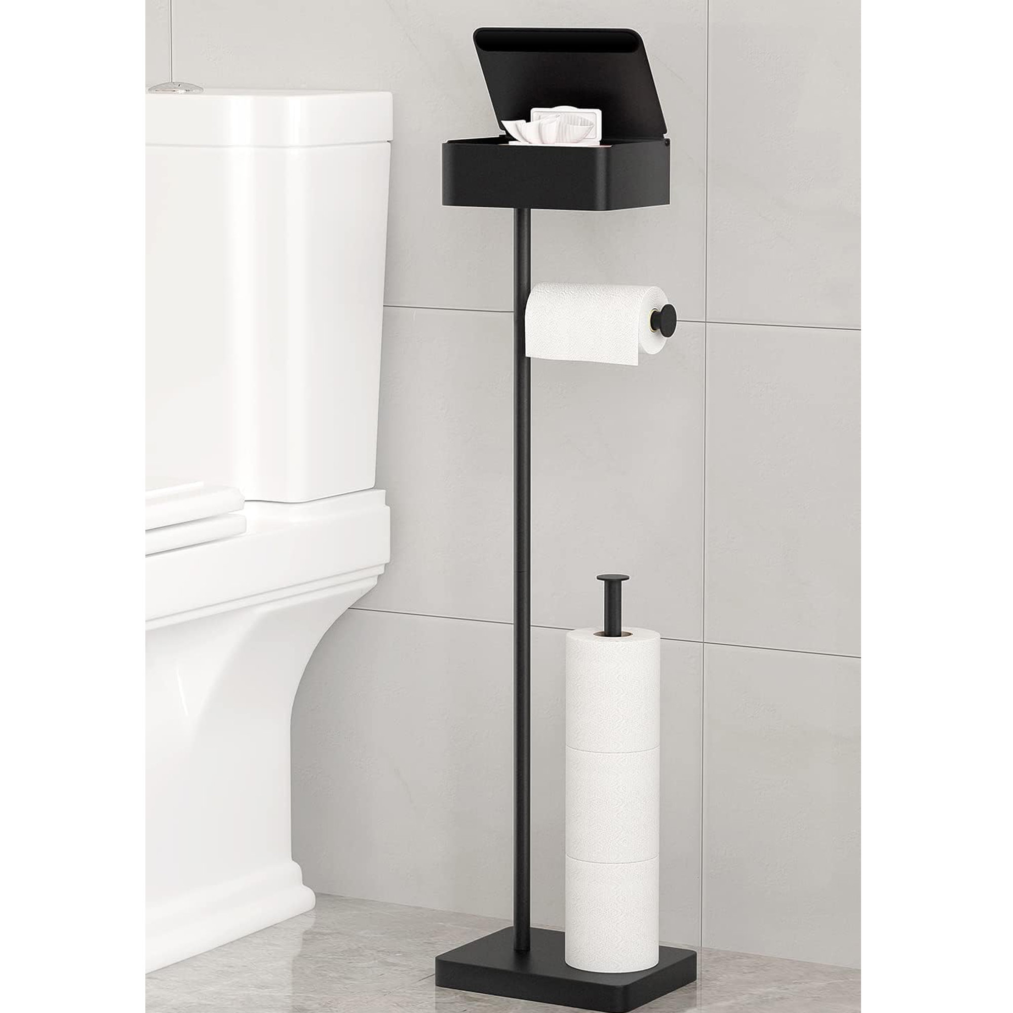 QIANXI Freestanding Toilet Paper Holder