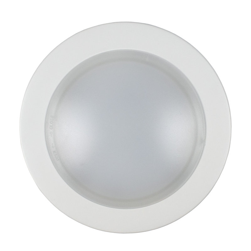 Jefferson Place LED Flush Mount, White