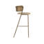 TABOURET DE COMPTOIR Syed - GUNMETAL-2138506152-2138506151