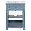 Meuble-lavabo autoportant 24 po avec lavabo et rangement à fermeture en douceur-1468602445