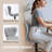 Swivel Adjustable Height Bar Stool Set of 2 – 360° Swivel with Footrest, Upholstered Comfort for Kitchen Island & Counter-310911364