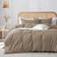 Rienk Super Soft 250 TC Microfibre Reversible Plain Duvet Cover Set With Pillow Cases-843663399-843219829