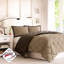 Couette double/double XL en microfibre douce et confortable, fabriquée avec soin et d'une grande qualité.-136867507