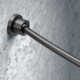 Minimalist 72" Adjustable Curved Fixed Shower Curtain Rod