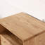 Armoire console en bois de chêne rouge massif-110983006