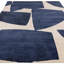 Mishele Hand Tufted Recycled P.E.T Blue Rug-1681805596