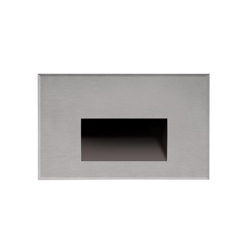 Sonic Integrated LED Step Light, Stainless Steel, 120V
