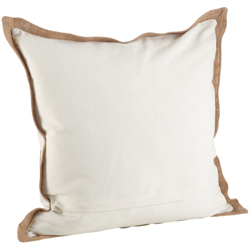 Neptunian Spiral Shell Square Cotton Pillow Cover & Insert