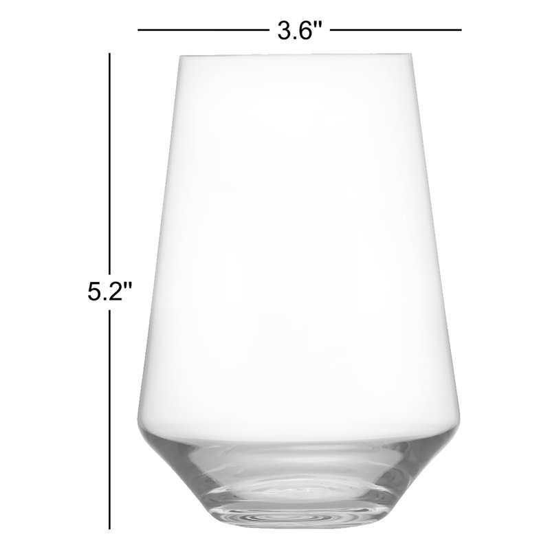 Pure 19 oz. Crystal Stemless Wine Glass