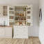 Armoire de rangement avec 3 tablettes réglables-199525429