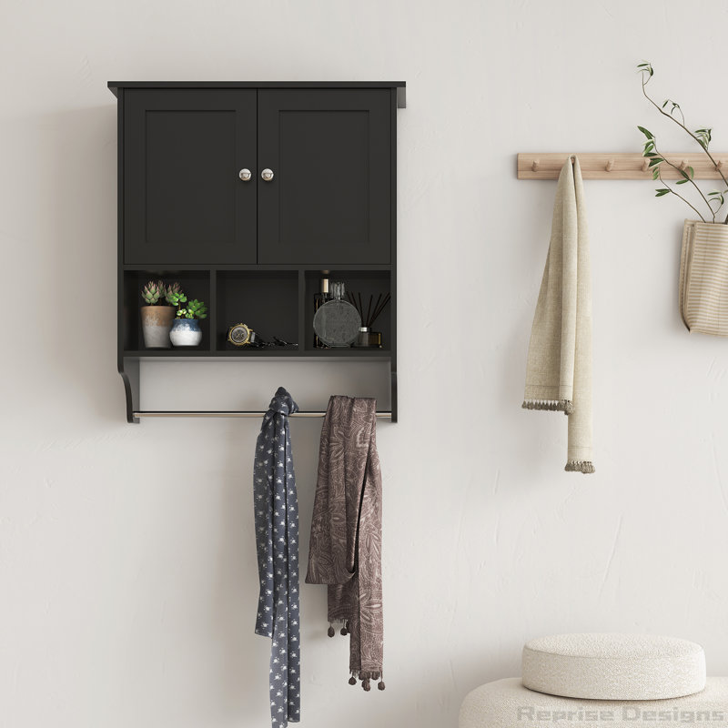 Bathroom Cabinet, Black