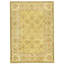High-Quality Hand-Knotted Gold And Cream Area Rug