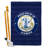 Double Sided 40'' H x 28'' W Polyester Flag Set