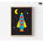 Tan Framed Print without Mat