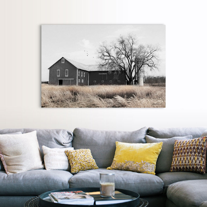 « Ohio Fields II » par Lori Deiter-reproduction de photo sur toile, H 40 po x l 60 po x P 1,25 po, Toile tendue