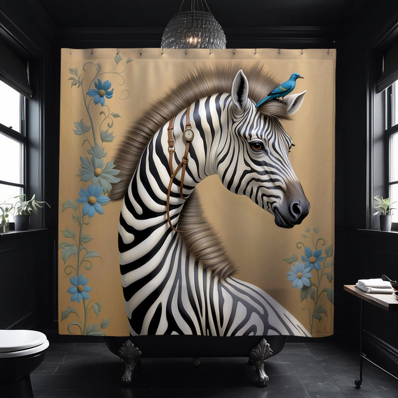 Obasi Shower Curtain