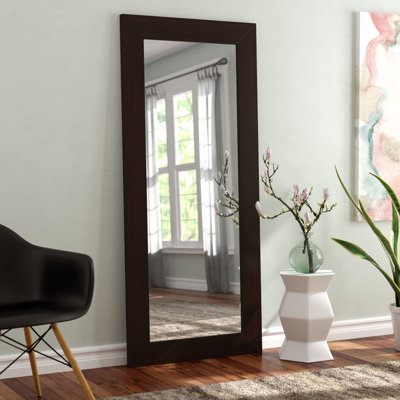 Erlandas Solid Wood Floor Mirror
