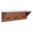 Raelynn Poplar Floating Shelf with Hooks
