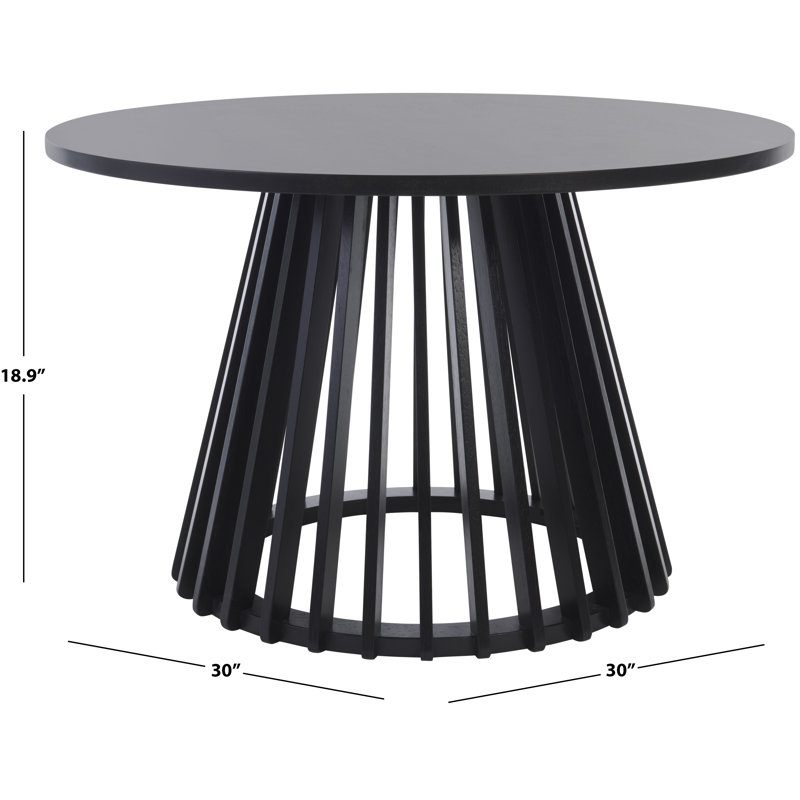 Table basse Raeley, Noir, noir, noir, noir