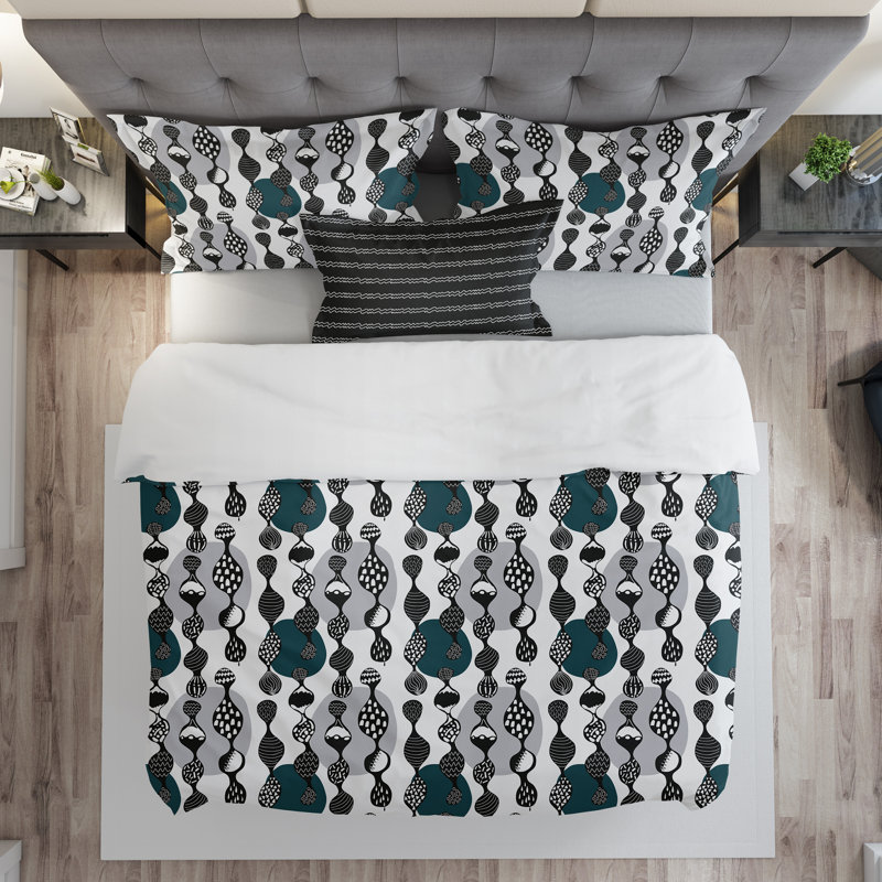 Ensemble de housse de couette Vancamp, Grand, Vert
