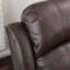 Fauteuil inclinable oscillant standard en similicuir de 43,25 po de largeur-122351581-122351583