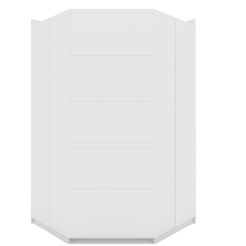 Aleece 65.91'' Closet System, White