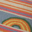 Button Multi Hand Micro Hooked Wool Rug-1072113388