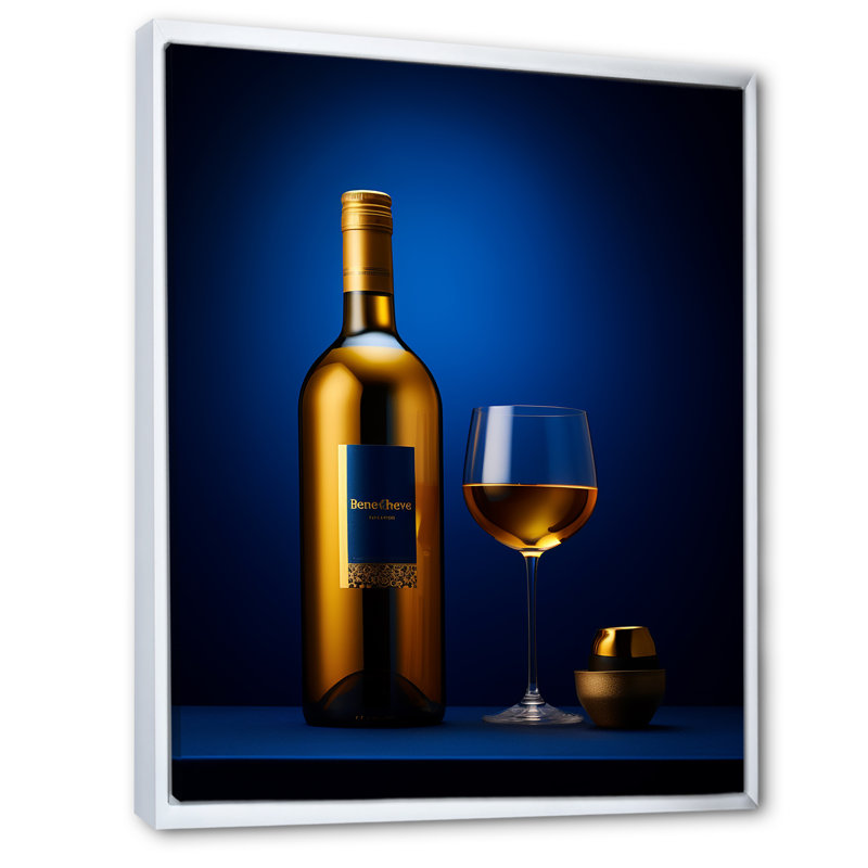 " Meads Mystique ", White Floater Framed, 44" H x 34" W