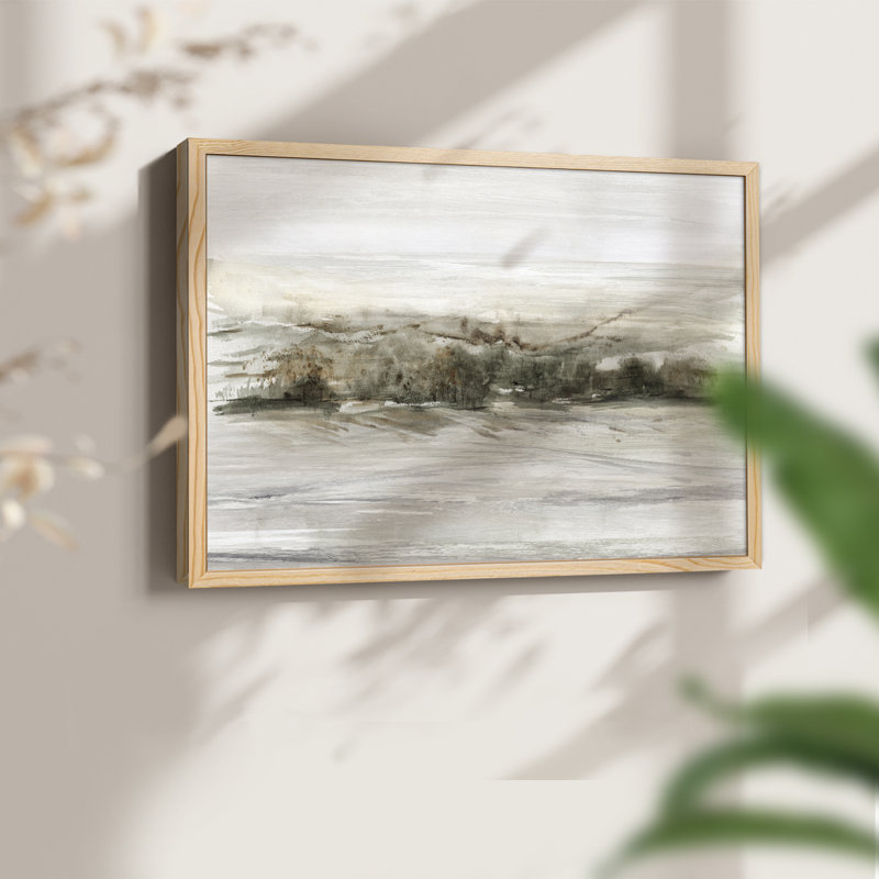Beech Mountain Rise - Reproduction encadrée - Restickable, H 8 po x l 10 po, Naturel