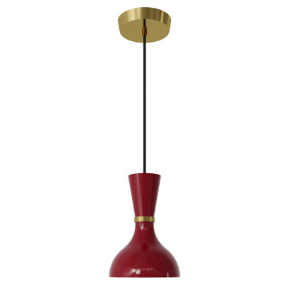 Luminaire suspendu 1 lumière Clare