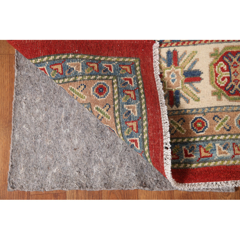 Red Kazak Oriental Area Rug