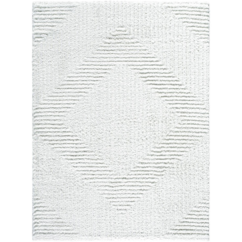 Tapis lavable à la machine Kellen, Rectangle 5 pi 3 po x 7 pi