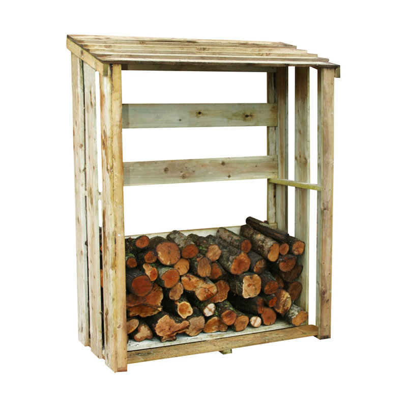 Marc 120cm W x 58cm D Wood Log Store