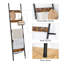 Blanket Ladder, Towel Ladder, 5-Tier Wall-Leaning Blanket Rack